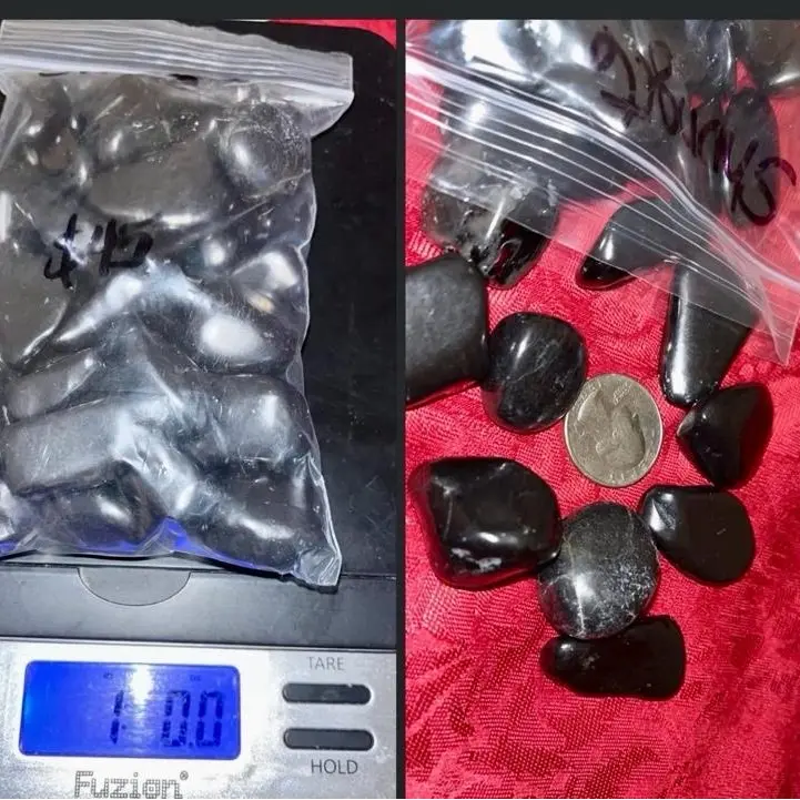 Shungite 1 pound tumble stone