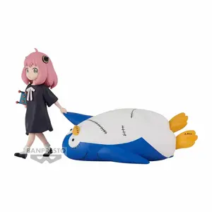 SPY Family Break Time Collection Anya Action Figure Anime Children Birthday Gifts Deck Decor Model Toy for Adults Boys