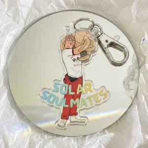 Project Hail Mary | Grace & Rocky "Solar Soulmates" acrylic Keychain Perfect for keys, bags, or as a gift