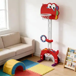 Kids Basketball Stand,Adjustable Height Kids Basketball Hoop