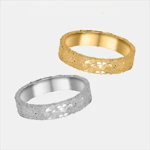 【V23】Radiant fish scale texture Shattered Ice Ring - Stylish and Elegant Ring, Hip-hop