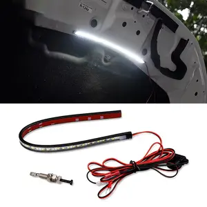 12V Universal Car Under Hood Engine Repair White LED Light Bar with Switch Control Fits Any Vehicle Maintenance Lamp Lighting Led Work Light
