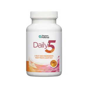 Doctors' Preferred Daily5 90 Vegan Capsules Dietary Supplement