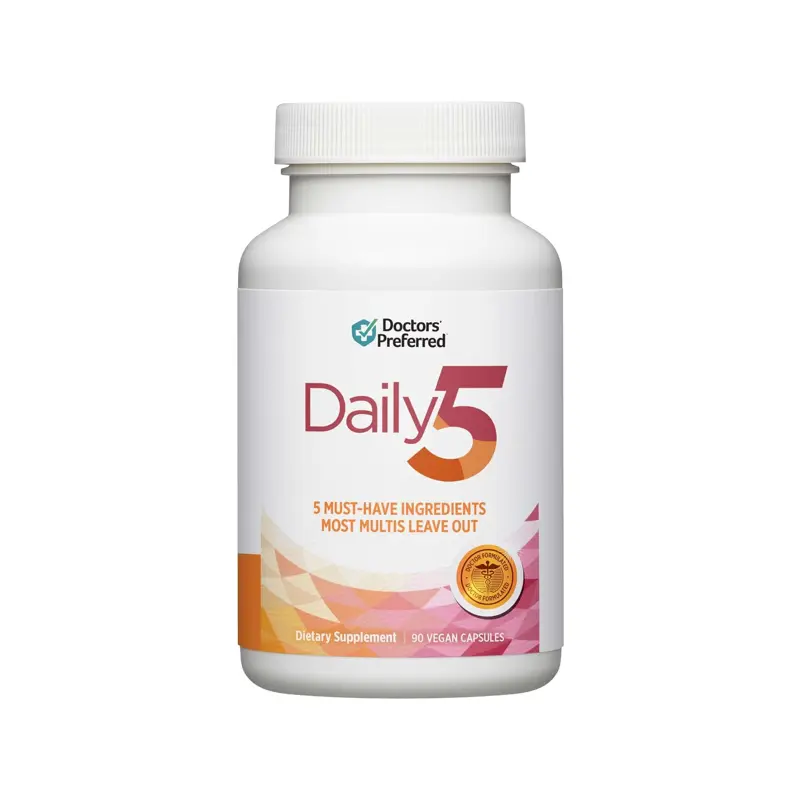 Doctors' Preferred Daily5 90 Vegan Capsules Dietary Supplement Doctors' Preferred Daily5 90 Vegan Capsules Dietary Supplement