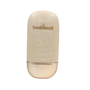Barefaced Sunkissed – Invisible Tinted Sunscreen SPF 50 PA++++, Lightweight Gel-Cream for No-Makeup Glow, 50g