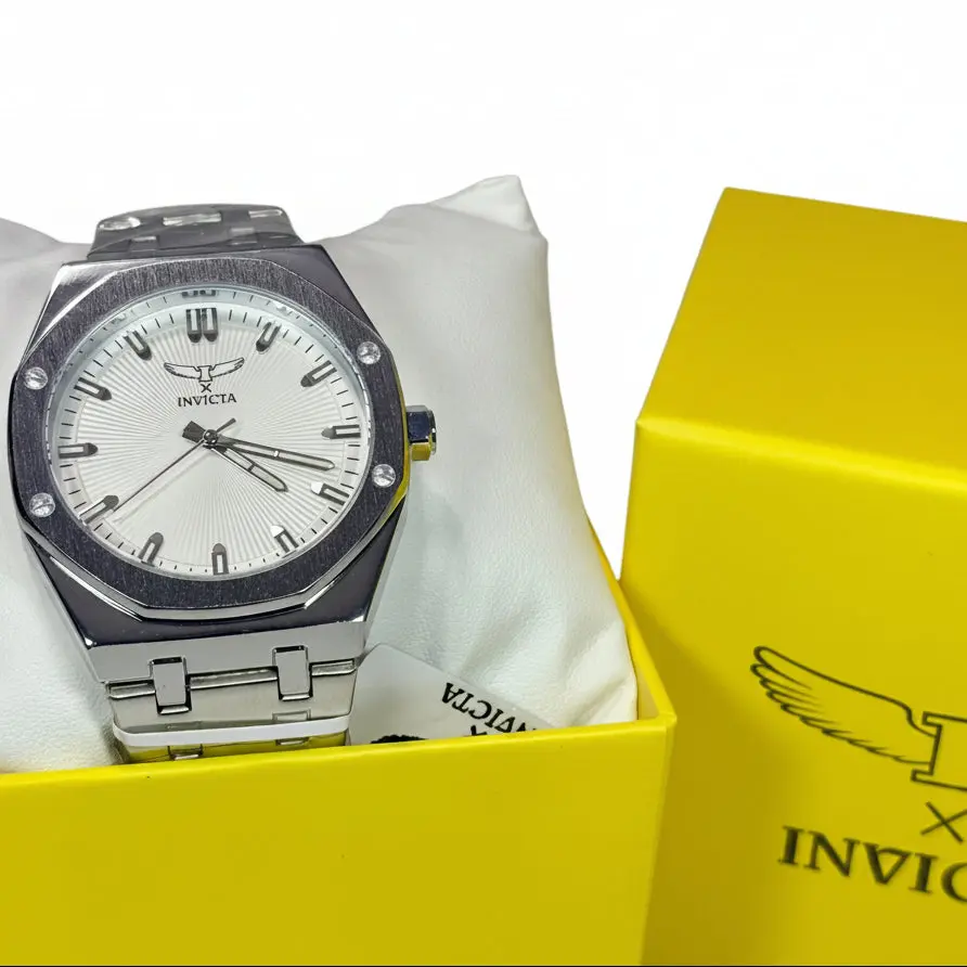 69958 Invicta Mens Specialty Silver Dial Stainless Steel 42mm Bracelet Watch