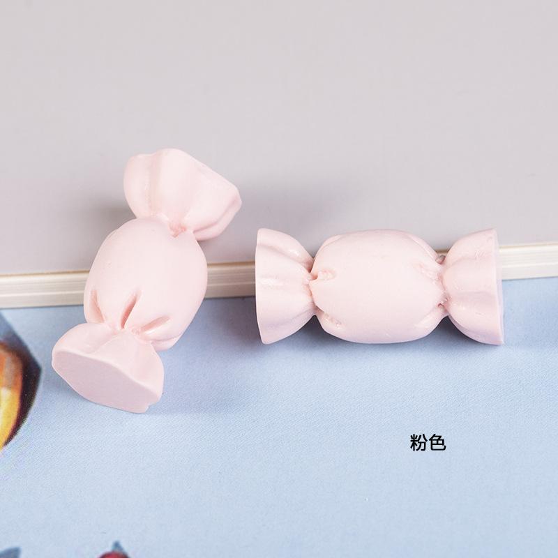 5pcs Craft Additions Resin Additions Simulation Three-Dimensional Candy Macaron Color Cream Glue Mobile Phone Case Decoration, Blind Box Toy