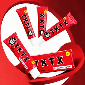 TKTX Tattoo Numbing Cream 4-Pack (10g Each) - Lecithin-Based Fast-Acting Pain Relief for Tattoos, Waxing, Microneedling & Beauty Procedures, Long-Lasting External Numbing Gel for Sensitive Skin