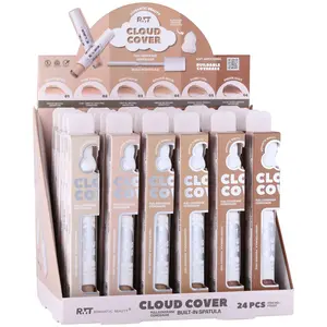 Corrector Cloud Cover de Cobertura Total Romantic Beauty - Venta al por Mayor Display 24 Unidades (F73037)