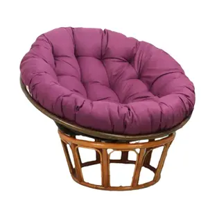 New Simple Fashion Chair Rocker Hammock Seat Cushion Thickened, Lazy Chair Lounger Round Pad, Papasan Chair Round Pillow Outdoor Indoor Sofa Pad