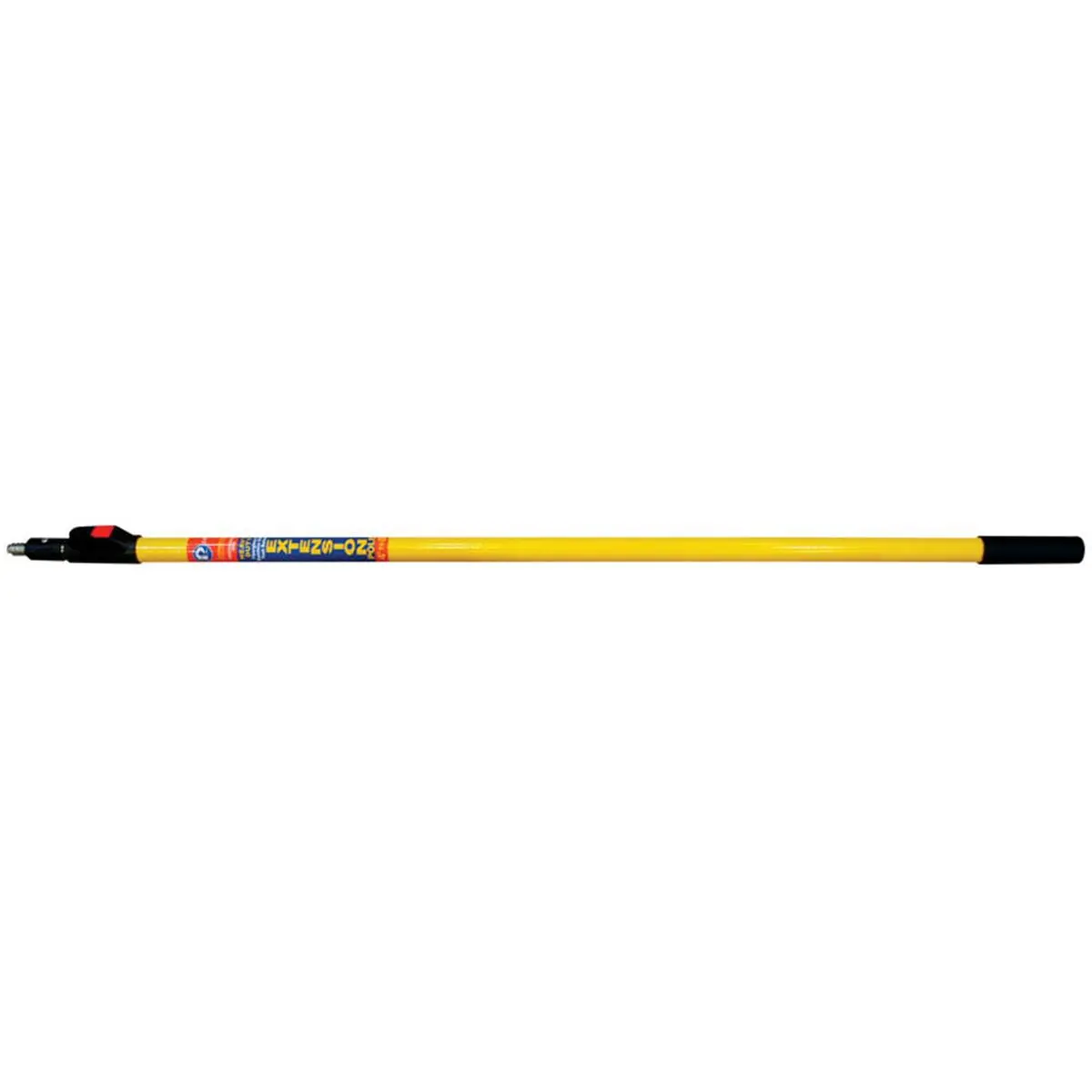212 MAIN Premier High-Quality Fiberglass Telescoping Extension Pole - 4-8 ft Length, 1.5 in Diameter, Yellow & Black, 1.94 lbs, for Household Appliances