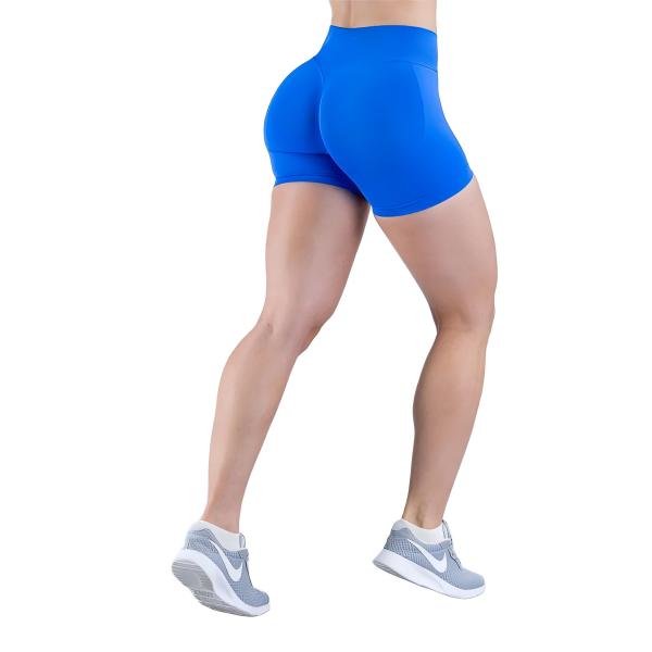 <WITH LOGO> DFYNE Women's athletic shorts - Seamless shaping design with a lift-up feature, suitable for yoga, fitness, cycling, hiking, running, sports, outdoor leisure, and other occasions