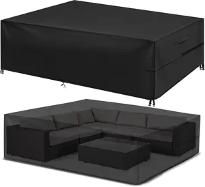 Patio Furniture Covers, Extra Large Outdoor Furniture Set Covers Waterproof, Rain Snow Dust Wind-Proof, Anti-UV (Updated Oxford, 138''x102''x35'')