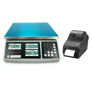 US-PC15 “The Pricer” Computing Scale & Printer (15 lb x .005 lb)