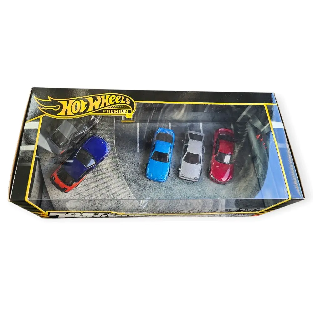 ​Hot Wheels Premium Fast & Furious JDM 5-Car Diorama Set
