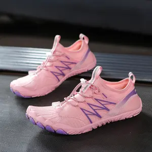 5-Finger Water Shoes Unisex Quick-Dry Aqua Beach Shoes for Swimming, Beach, Hiking & Jump Rope Sneaker Runner Footwear Athletic Casual Training Trainer