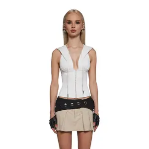 Evolution Hooded Halter Top