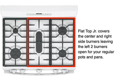 PRO Series Junior Flat Top - For 30" Gas Range Stoves PRO Series Junior Flat Top - For 30" Gas Range Stoves