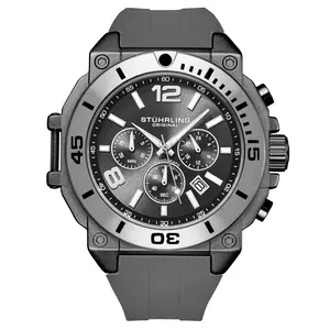 Stührling Spectra 4054 Japanese Quartz Chronograph 50mm Watch