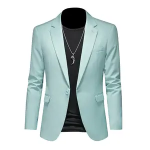 New Men's Casual Suit Large Size Slim Suit Jacket Men's Wedding Dress Professional Suit Single Western Jacket