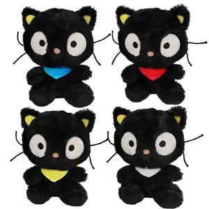 Cartoon Black Chococat Plush Chocolate Cat Plush Toys Animal Stuffed Plush Soft Doll Cute Mini Toys Child'S Birthday Gift huggy wuggy