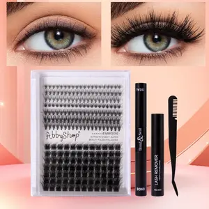 Fashion Soft Durable Mink Aspired Lash Collection Super Beauty False Eyelashes,Lash Remover,Bond & Seal,Eyelash clip & Combing