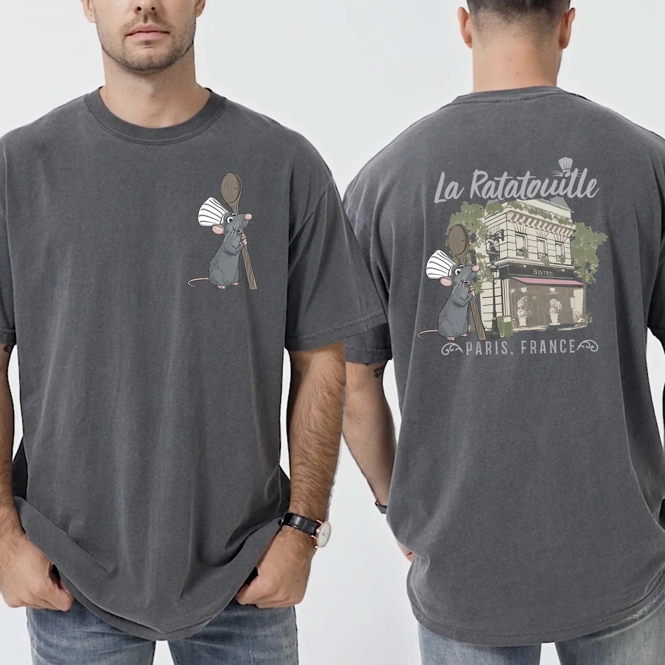 Comfort Colors Little Chef Remy T-shirt, Ratatouille Paris T-Shirt , Ratatouille T-Shirt