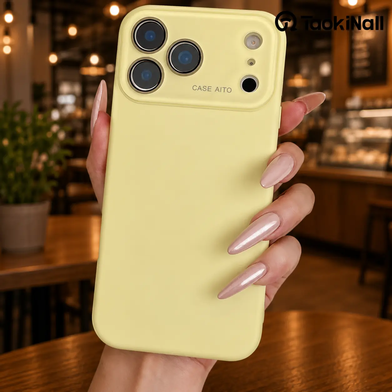 TAOKINALL Designed for iPhone 17 16 15 14 13 12 Pro max Case,Premium Silicone Satin-Smooth Touch Phone Case, Full Camera Protection,Glass Large Window,Slim Shockproof Anti-Scratch Microfiber Lining Phone Cases for iPhone 17 Pro Max