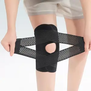 sport knee  Knee Brace with Side Stabilizers for Meniscal Tear Knee Pain ACL MCL Arthritis Injuries Recovery, Breathable Adjustable Knee Support for Men and Women Visit the Galvaran Store
