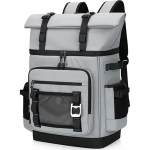 42 Can Backpack Cooler,40L Insulated Double Decker Leakproof, Waterproof Travel Cooler Backpack for Beach Camping Picnic Travel2026