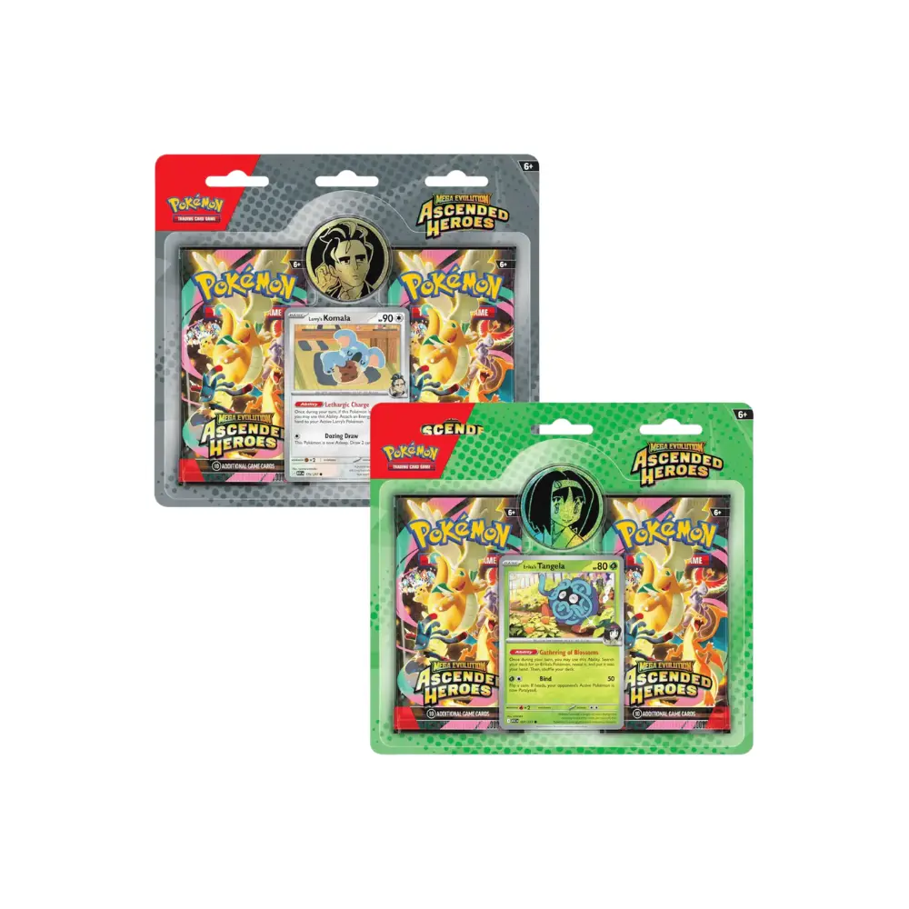 English Pokemon TCG Ascended Heroes 2-Pack Blister Pack - TikTok Shop