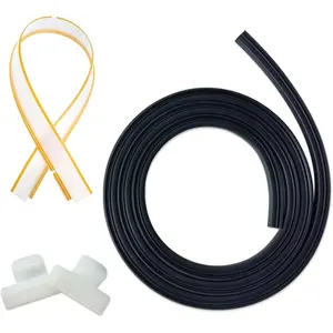 154827601 Dishwasher Bottom Door Seal with 809006501 Lower Seal, 154701001 Splash Shield Fit for Frigi.daire Ken.more Electro.lux Sears Dishwasher, Replace AP5690109 PS8260227 154845301 154211801