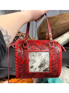 * New Arrivals! * MINI genuine hand tooled speedy bag- See options below