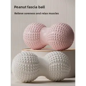TikTok's popular sports fascia ball, foot massage ball, neck relaxation ball, yoga fitness hand, waist and back rolling training peanut ball
