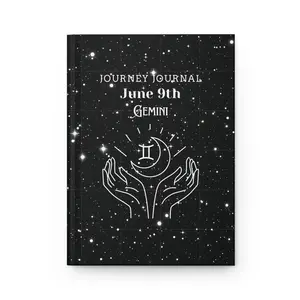 Celestial Gemini Journal, Astrology Notebook, Cosmic Diary, Zodiac Gift, Starry Writing Journal, Personalized Journey Journal
