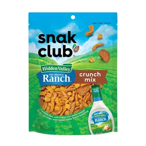 Crunch Mix with Hidden Valley Ranch Seasoning, Toasted Corn Nuggets, Chili Cheese Corn Jacks, Sesame Sticks & Rye Chips, Family Size, 8 Ounce