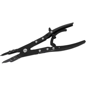 212 MAIN Spindle Snap Ring Pliers - Narrow Tips, Ratchet Lock Hardware Tool for Heavy-Duty Pickup Trucks, Mechanic Tools Essential Hardware Accessory