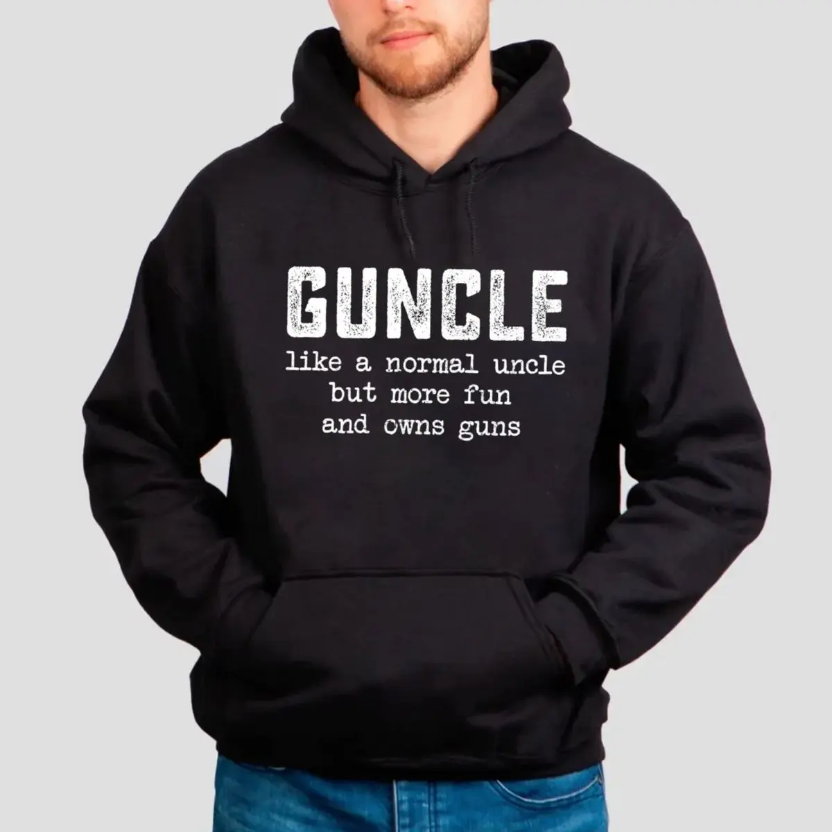 Like A Normal Uncle But More Fun Guncle Shirt, Funny Uncle Tee, Cool Uncle Tshirt, Humor Graphic Hoodie, Unisex Long Sleeve Crewneck, Casual Clothing Gift For Men