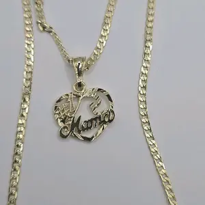 #1MAMA Heart Fashion Style Necklace with Gold-Plated Design, Heart Pendant, High-Quality GOLD PLATED , Casual Style for Women