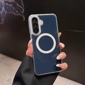 For Samsung A16 A36 A56 A17 A37 A57 A06 A07 A55 S26 Ultra Plus 5G Magnetic Acrylic Phone Case