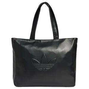Adidas Originals Trefoil Embossed Polyurethane Tote Bag for Men and Women