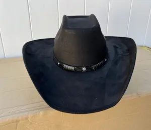 Men's Black Cowboy Hat: Western Rodeo Texana Vaquera