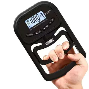 396lb/180kg Grip Strength Trainer, Adjustable Electronic Hand Gripper with LCD Screen, Digital Grip Tester for Home and School Exercise, Adjustable Hand Strengthener