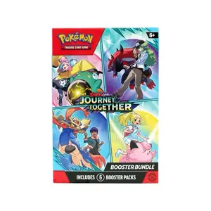 Pokemon Scarlet & Violet: Journey Together 6-Pack Booster Bundle Trading Cards