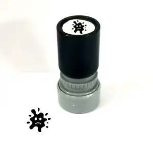 Automatic Ink Refill Portable Stamp, Ideal for Planner Marking and Office Supplies, Creative Fun Patterns, Convenient Ink Dot Stamp