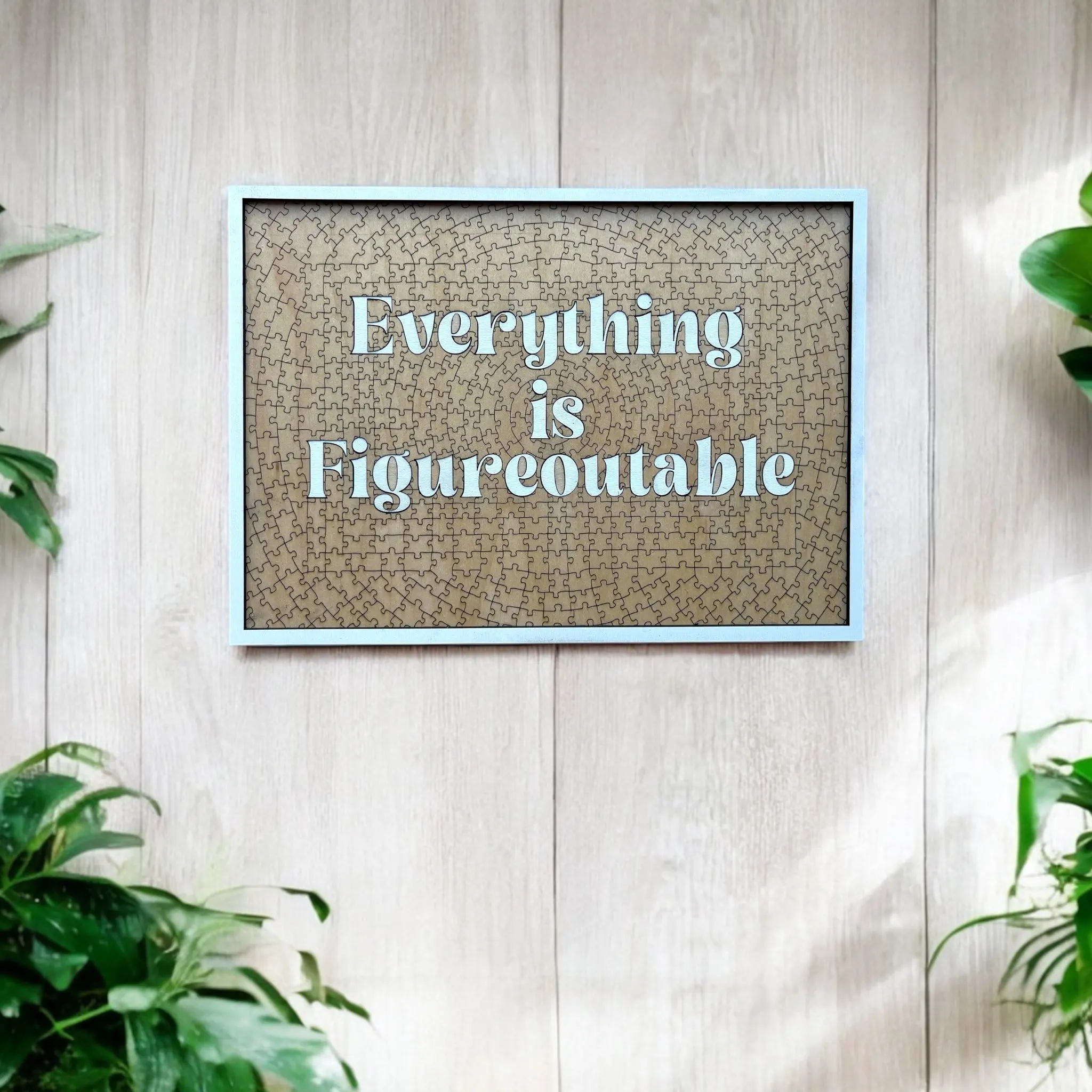 Everything is Figureoutable Wall Art