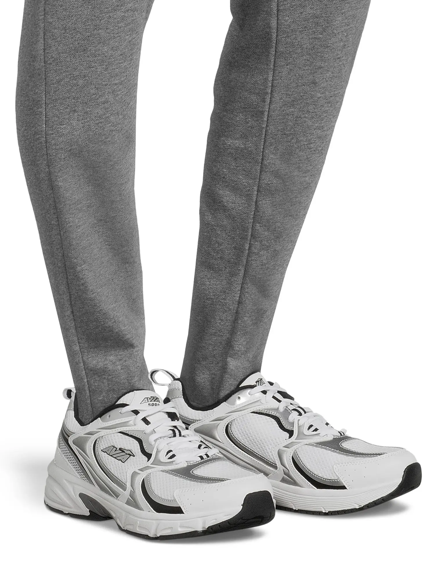 Avia Men's 5000 Athletic Performance Running Sneakers - Wide Width Option for Outdoor Running