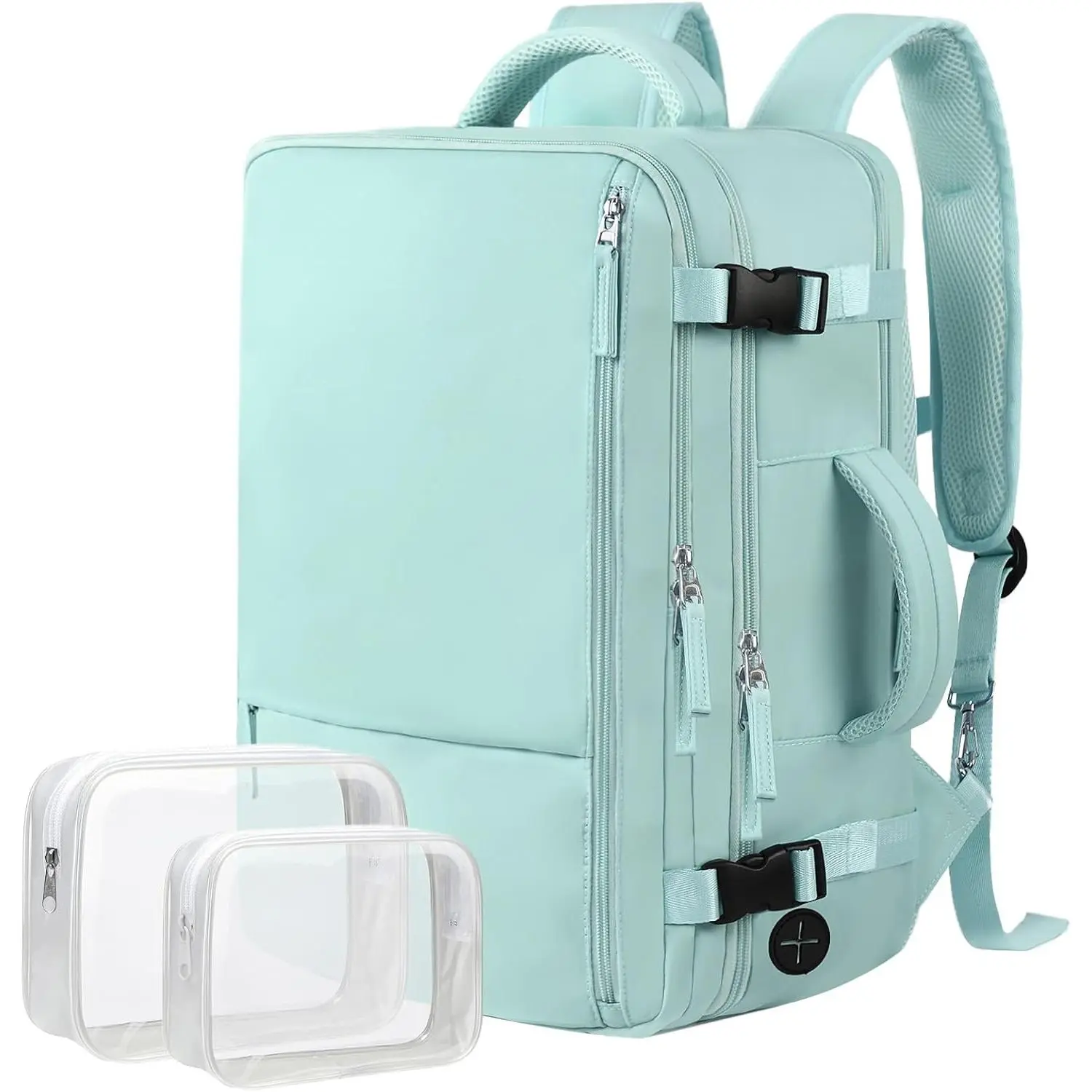 Travel Backpack for Women as Person Item Flight Approved, Large Carry On Backpack, 17.3 Inch Laptop Backpack,  Backpack, Hiking Backpack, Casual Bag (Mint Green)