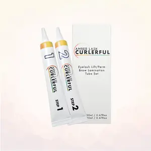 Amber Lash Curlerful Eyelash Lift & Brow Lamination Tube Set