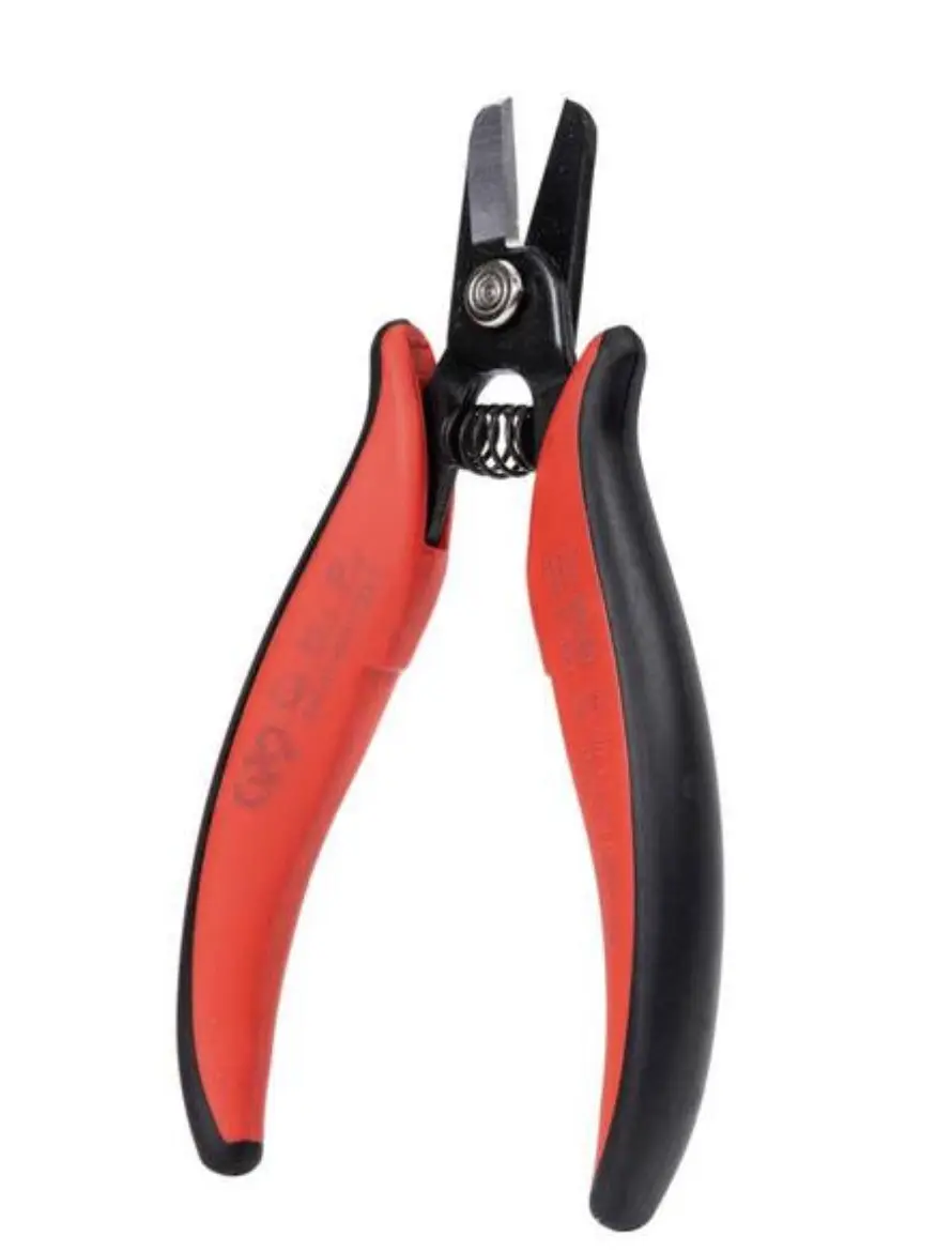 Hair Extension Pliers Keratin Bonding Cutter Pliers Wire Flush Cutters Wire Clippers Nippers with Sharp Blades for Pre-bonded Extensions Diagonal Cutters Side Cutters Weft Extensions